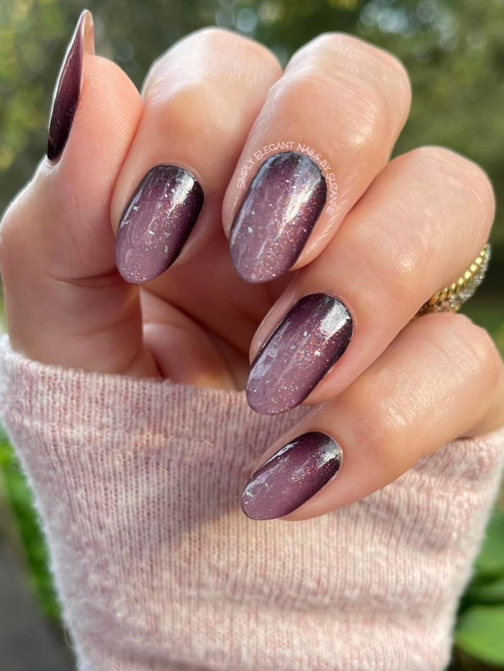 *Retired* Color Street: Whispered Secrets | Purple Smoky Plum Shimmer Fall Ombré